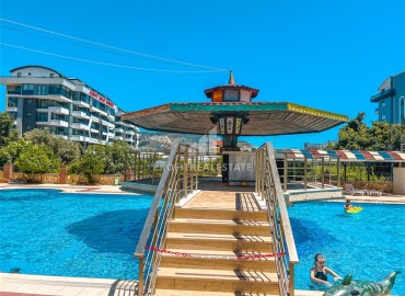 Видовая меблированная трехкомнатная квартира, 115м², в Махмутларе, Алания, в двух шагах от моря ID-18390 фото-19