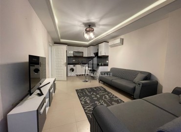 Апартаменты с одной спальней, 50м² в комплексе с инфраструктурой в Махмутларе, Алания, в 600м от моря ID-18391 фото-4