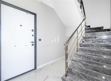 Дуплекс с двумя спальнями в стиле «лофт», 85м², в комплексе премиум класса в 300м от моря в районе Каргыджак, Алания ID-18392 фото-7