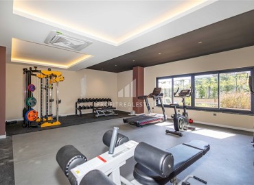 Дуплекс с двумя спальнями в стиле «лофт», 85м², в комплексе премиум класса в 300м от моря в районе Каргыджак, Алания ID-18392 фото-19