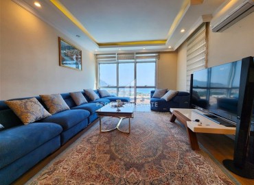 Видовой меблированный пентхаус с тремя спальнями, 160м², у пляжа Клеопатры, Алания ID-18397 фото-3