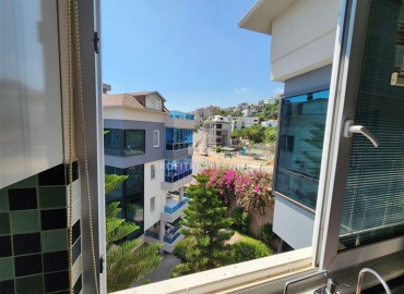 Видовой меблированный пентхаус с тремя спальнями, 160м², у пляжа Клеопатры, Алания ID-18397 фото-5