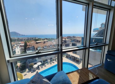 Видовой меблированный пентхаус с тремя спальнями, 160м², у пляжа Клеопатры, Алания ID-18397 фото-9