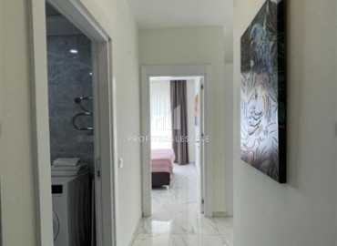 Стильные апартаменты 1+1, 55м², в элитном комплексе в 300 метрах от моря в районе Кестель, Алания ID-18398 фото-6