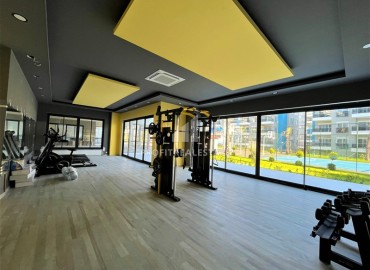 Стильные апартаменты 1+1, 55м², в элитном комплексе в 300 метрах от моря в районе Кестель, Алания ID-18398 фото-19