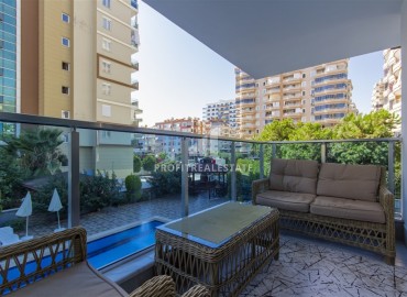 Готовая к проживанию, квартира 2+1, 75м², в комплексе с богатой инфраструктурой в Махмутларе, Алания ID-18401 фото-15