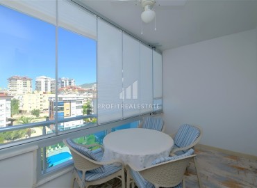 Меблированная квартира с одной спальней, 60м², в комплексе с богатой инфраструктурой в районе Алании – Джикджилли ID-18402 фото-12