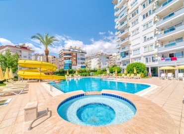 Меблированная квартира с одной спальней, 60м², в комплексе с богатой инфраструктурой в районе Алании – Джикджилли ID-18402 фото-15