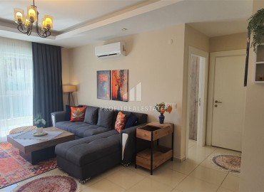 Апартаменты 1+1 со стильным интерьером, 65м², в районе Оба, в комплексе с бассейном, в 300м от моря под ВНЖ. ID-18405 фото-5