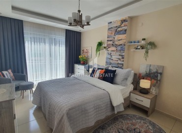 Апартаменты 1+1 со стильным интерьером, 65м², в районе Оба, в комплексе с бассейном, в 300м от моря под ВНЖ. ID-18405 фото-7