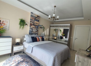 Апартаменты 1+1 со стильным интерьером, 65м², в районе Оба, в комплексе с бассейном, в 300м от моря под ВНЖ. ID-18405 фото-8