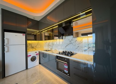 Комфортабельные двухкомнатные апартаменты, 53м², в элитном комплексе в центре Алании, в 700м от моря ID-18406 фото-4