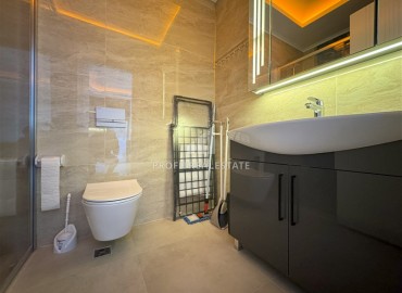 Комфортабельные двухкомнатные апартаменты, 53м², в элитном комплексе в центре Алании, в 700м от моря ID-18406 фото-7