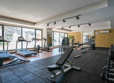 Комфортабельные двухкомнатные апартаменты, 53м², в элитном комплексе в центре Алании, в 700м от моря ID-18406 фото-10