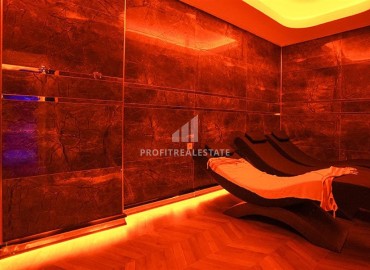 Комфортабельные двухкомнатные апартаменты, 53м², в элитном комплексе в центре Алании, в 700м от моря ID-18406 фото-12