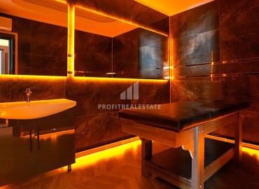 Комфортабельные двухкомнатные апартаменты, 53м², в элитном комплексе в центре Алании, в 700м от моря ID-18406 фото-13