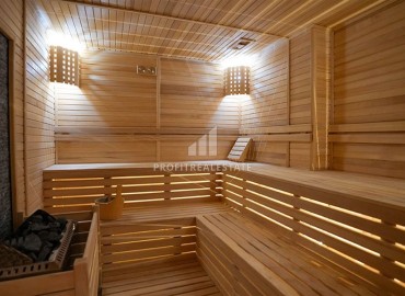 Комфортабельные двухкомнатные апартаменты, 53м², в элитном комплексе в центре Алании, в 700м от моря ID-18406 фото-16