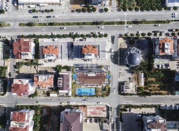 Новый инвестиционный проект с хорошей инфраструктурой в 300м от моря в районе Кестель, Алания, квартиры 49-145м² ID-18407 фото-7