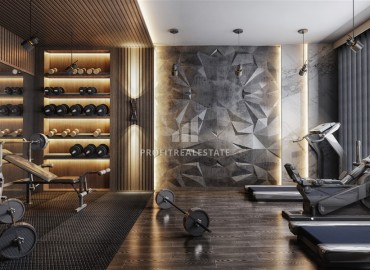 Новый инвестиционный проект с хорошей инфраструктурой в 300м от моря в районе Кестель, Алания, квартиры 49-145м² ID-18407 фото-10