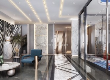 Новый инвестиционный проект с хорошей инфраструктурой в 300м от моря в районе Кестель, Алания, квартиры 49-145м² ID-18407 фото-13