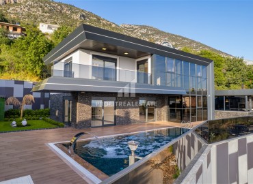 Фешенебельная новая частная вилла 4+1, 275м², с роскошным видом в элитном районе Алании Кестель под гражданство ID-18410 фото-2