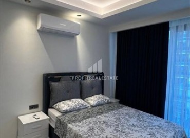 Меблированные апартаменты 1+1, 55м², в комплексе с отельной инфраструктурой на первой береговой линии в Махмутларе, Алания ID-18412 фото-11