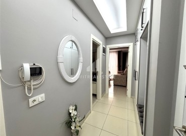 Стильная трехкомнатная квартира, 85м², в современном доме с парковкой в центре Алании, в 250 метрах от пляжа Клеопатра. ID-18414 фото-13