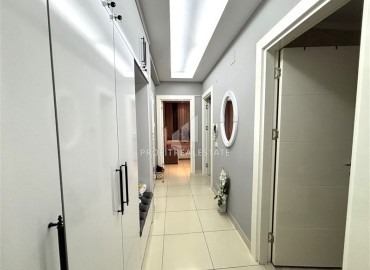 Стильная трехкомнатная квартира, 85м², в современном доме с парковкой в центре Алании, в 250 метрах от пляжа Клеопатра. ID-18414 фото-17