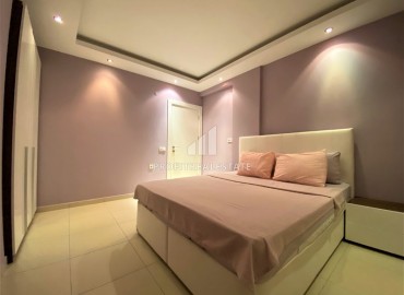 Стильная трехкомнатная квартира, 85м², в современном доме с парковкой в центре Алании, в 250 метрах от пляжа Клеопатра. ID-18414 фото-19