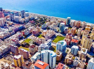 Меблированные двухкомнатные апартаменты, 65м², в комплексе премиум класса в 300м от моря в центре Махмутлара, Алания. ID-18415 фото-13