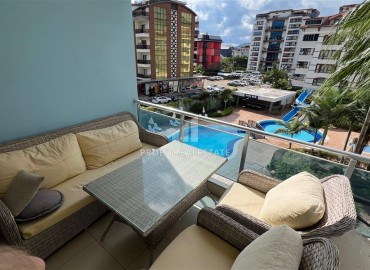 Элегантная квартира с одной спальней, 80м², в элитном комплексе в районе Алании – Джикджилли ID-18420 фото-16