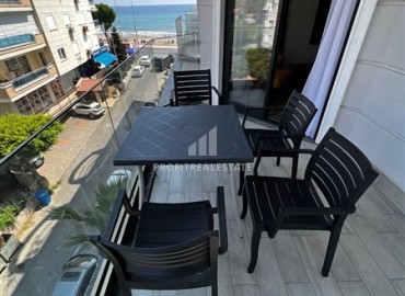 Уютная двухкомнатная квартира, 82,5м², в новостройке премиум класса на первой береговой линии в центре Алании под ВНЖ ID-18421 фото-11