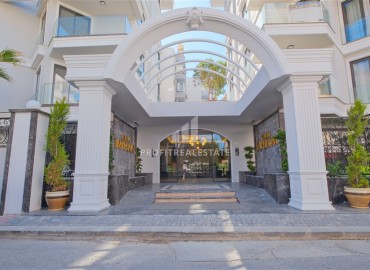 Уютная двухкомнатная квартира, 82,5м², в новостройке премиум класса на первой береговой линии в центре Алании под ВНЖ ID-18421 фото-14