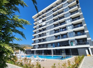 Квартира с одной спальней, 45м², в новом комплексе с отельной инфраструктурой в районе Алании – Демирташ по отличной цене ID-18423 фото-18