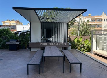 Новая элитная недвижимость в центре Алании, в 450м от моря: апартаменты с одной спальней, 55м², без мебели ID-18425 фото-15