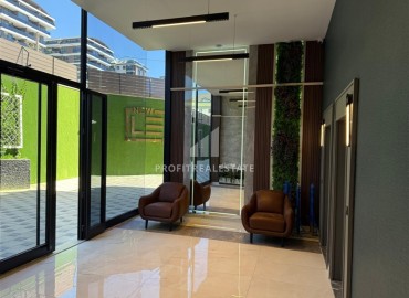 Новая элитная недвижимость в центре Алании, в 450м от моря: апартаменты с одной спальней, 55м², без мебели ID-18425 фото-16