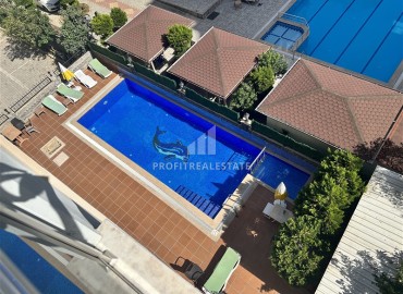 Уютные апартаменты с одной спальней, 65м², в резиденции с бассейном в Махмутларе, Алания в 300 метрах от моря ID-18430 фото-12