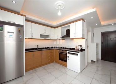 Элегантный пентхаус с двумя спальнями, 120м², в комфортабельном комплексе у моря в Махмутларе, Алания ID-18431 фото-6