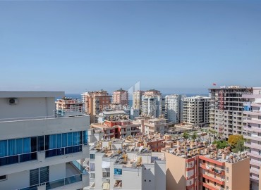 Элегантный пентхаус с двумя спальнями, 120м², в комфортабельном комплексе у моря в Махмутларе, Алания ID-18431 фото-11