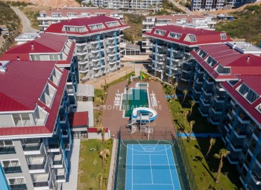 Двухкомнатная квартира с элегантным интерьером, 55м², в комплексе с отельной инфраструктурой в районе Кестель ID-18432 фото-16