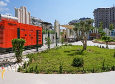 Квартира с одной спальней, 54м², в элитной резиденции в Махмутларе, в 750м от моря, Алания ID-18433 фото-14