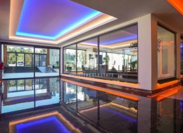 Квартира с одной спальней, 54м², в элитной резиденции в Махмутларе, в 750м от моря, Алания ID-18433 фото-19