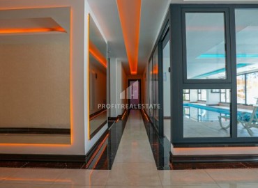 Квартира с одной спальней, 54м², в элитной резиденции в Махмутларе, в 750м от моря, Алания ID-18433 фото-20