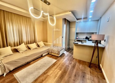 Меблированная квартира 1+1, 50м² в современной комплексе с бассейном в районе Оба, Алания ID-18434 фото-2