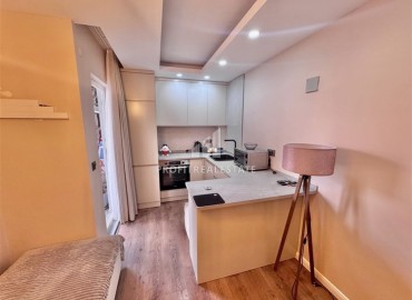 Меблированная квартира 1+1, 50м² в современной комплексе с бассейном в районе Оба, Алания ID-18434 фото-4