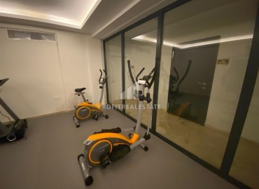 Готовая к проживанию, двухкомнатная квартира, 50м², в новом комплексе с инфраструктурой в районе Газипаша, Алания ID-18436 фото-13