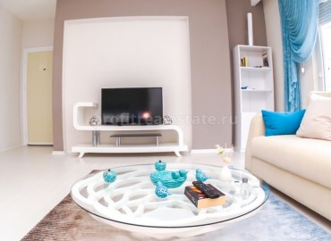 Стильная квартира планировки 2+1 с очень красивой мебелью в современном комплексе в Анталии 85 кв.м. ID-1443 фото-5