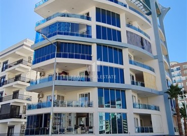 Уютные апартаменты с одной спальней, 50м², в резиденции с хорошей инфраструктурой в 300м от моря в Махмутларе, Алания ID-18438 фото-1