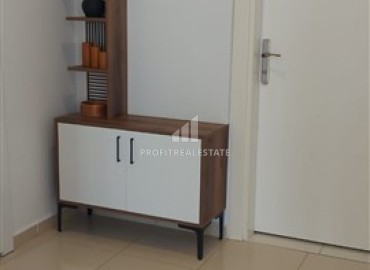 Уютные апартаменты с одной спальней, 50м², в резиденции с хорошей инфраструктурой в 300м от моря в Махмутларе, Алания ID-18438 фото-8