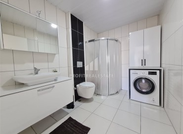 Уютные апартаменты с одной спальней, 50м², в резиденции с хорошей инфраструктурой в 300м от моря в Махмутларе, Алания ID-18438 фото-9